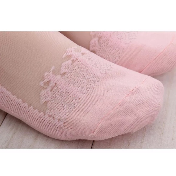 Lace Bootie Socks, 3 Pair For $18 - Picture 3 of 4